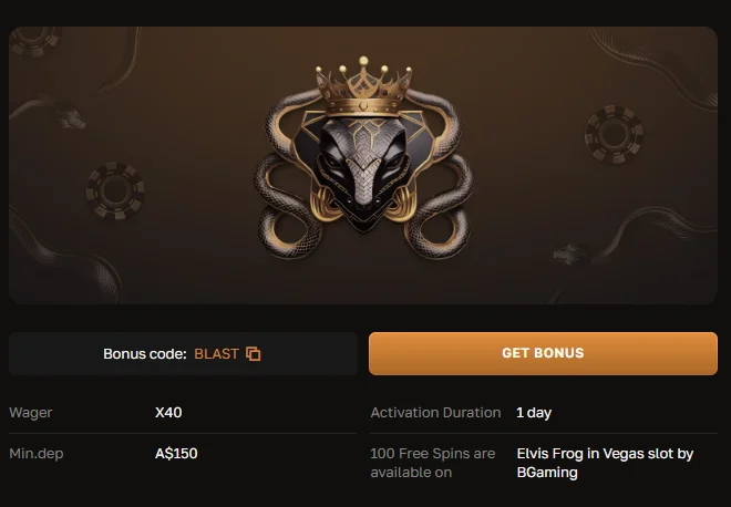 CrownGold Bonus with Free Spins