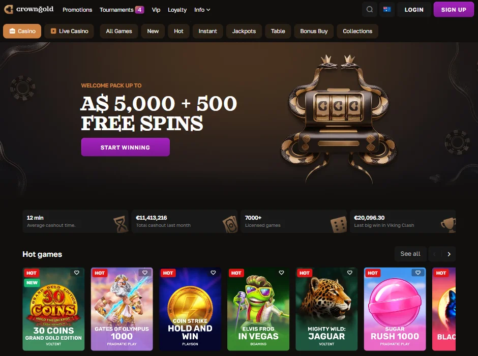 CrownGold Casino in Australia